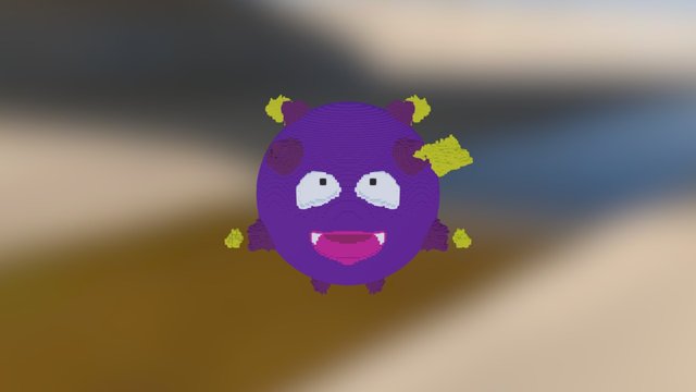 Koffing 3D Model