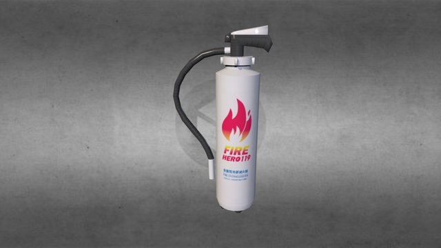 Fire extinguisher design 3D Model