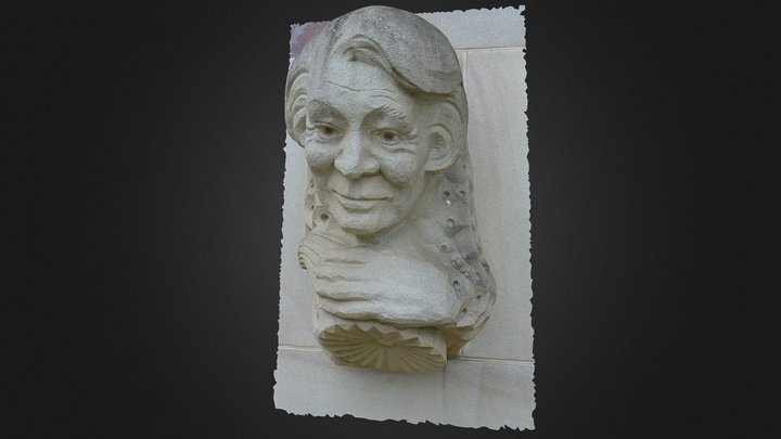 3D model of Professor Dorothy Hill, 1982. 3D Model