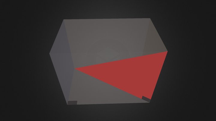 triangle dans prisme 3D Model