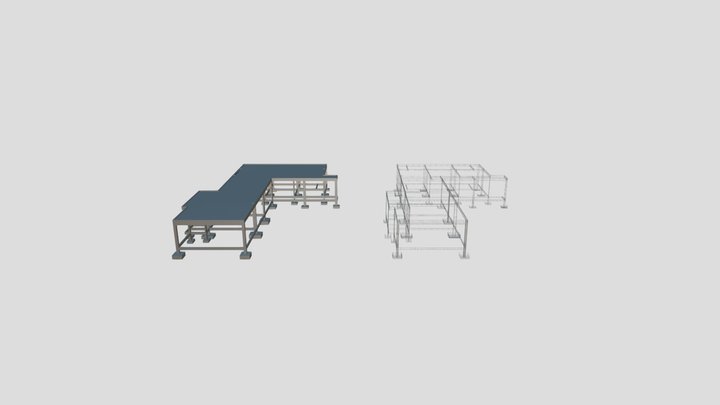 Projeto Estrutural - Casa Xerém 3D Model