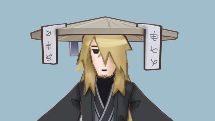 Mamoru Classic Version 3D Model