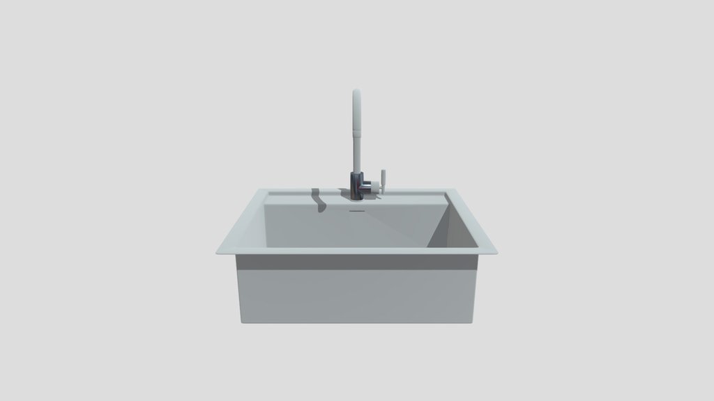 Sink With Faucet