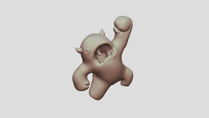Melvin Sculpt 01 3D Model