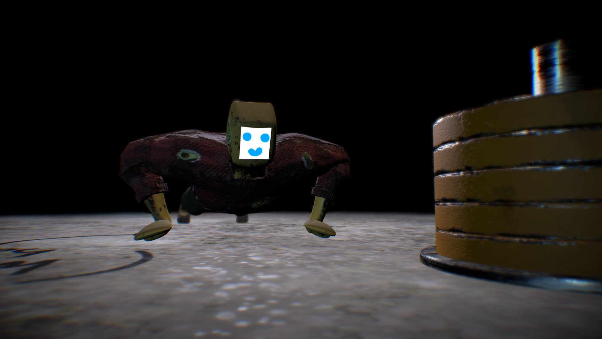 Late robot gym