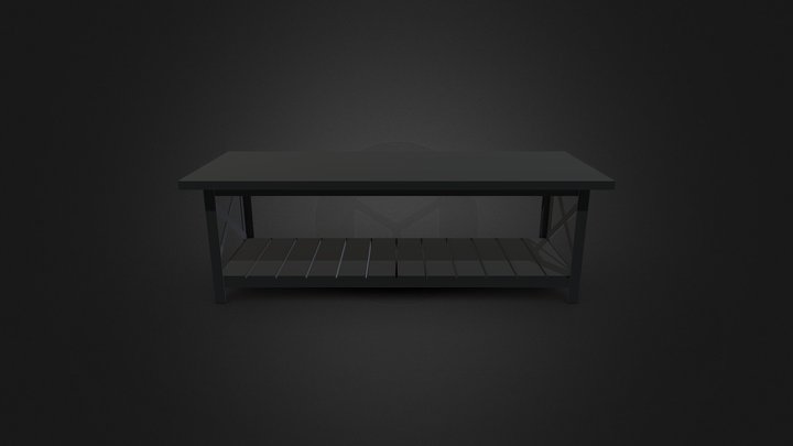 Short_Table 3D Model