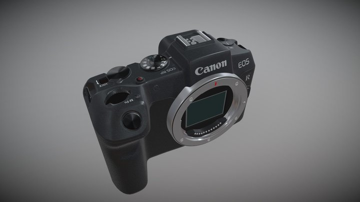 Canon EOS RP – Mirrorless Camera 3D Model