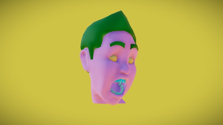 Surprise - Facial Animation 3D Model