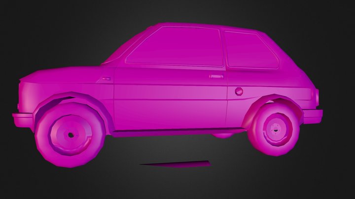 Fiat 4 3D Model