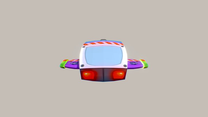 Buzz Lightyear Spaceship Model 3D Model