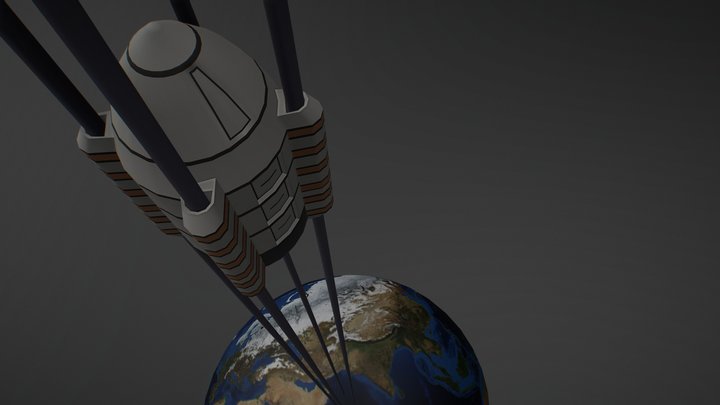 First Day Elevator Space 3D Model