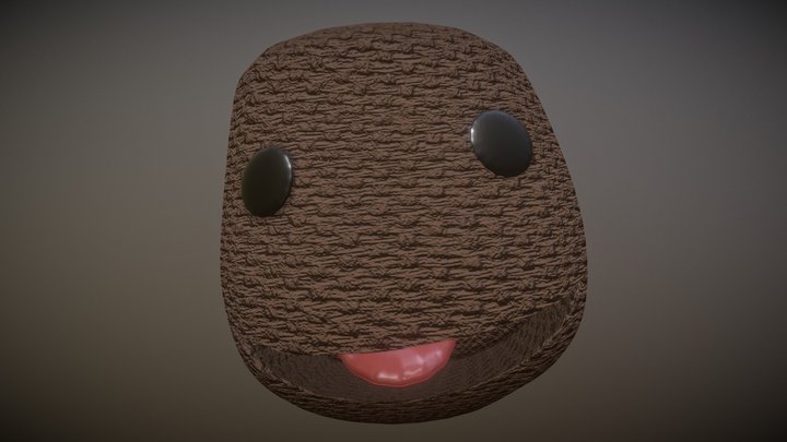 Sackboy's Head 3D Model