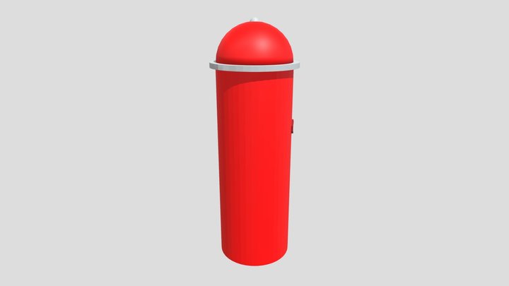 Fire Hydrant LOWPOLY – Free 3D Model STL