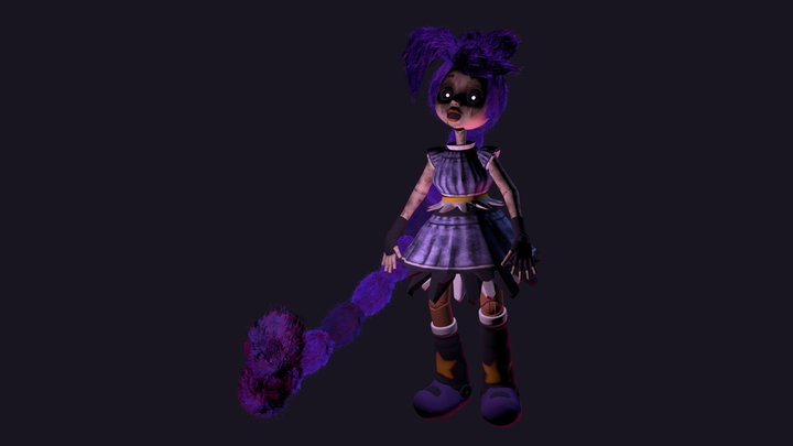 Poppy Playtime Chapter 5 NIGHTMARE LILY 3D Model