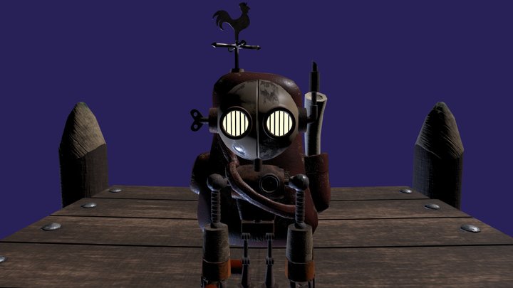 Metal Craig 3D Model