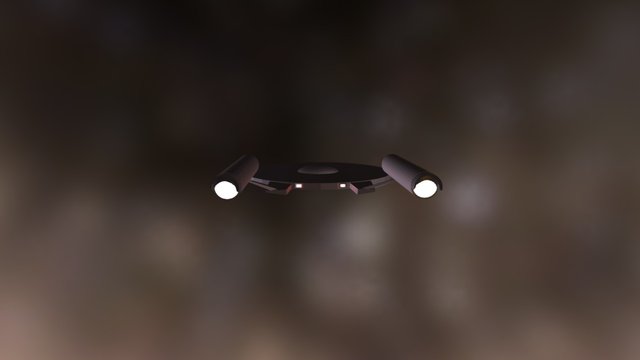 USS Franklin-NX 326 Prototype 3D Model