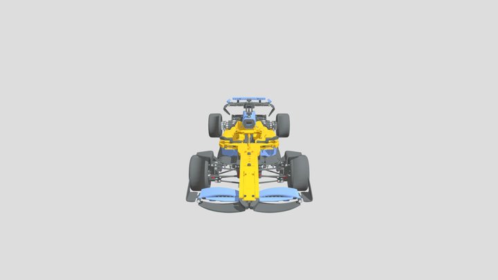 Lego F1 2022 Mclaren 3D Model