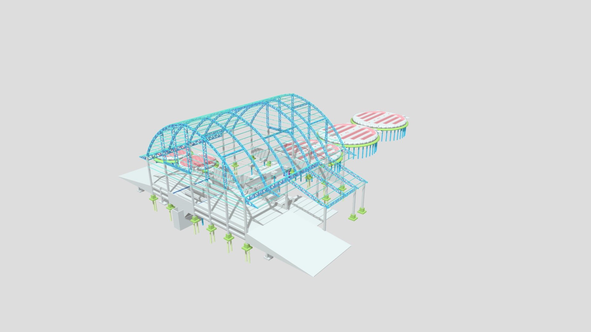 Base Civil - Silo para armazenagem de grãos
