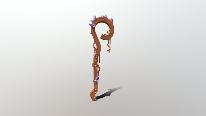 Puppetmaster Staff 3D Model