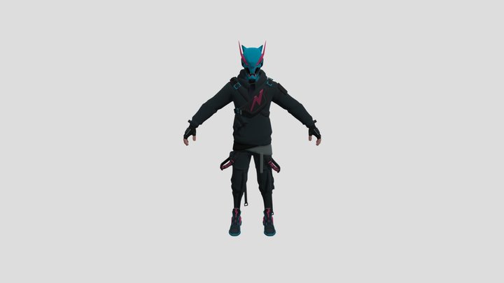 Mrbeast6000 FORTNITE 3D Model