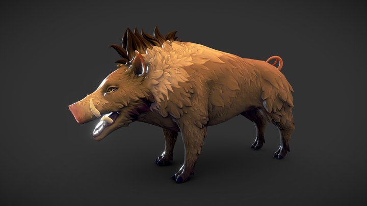 Saleblazers Boar 3D Model