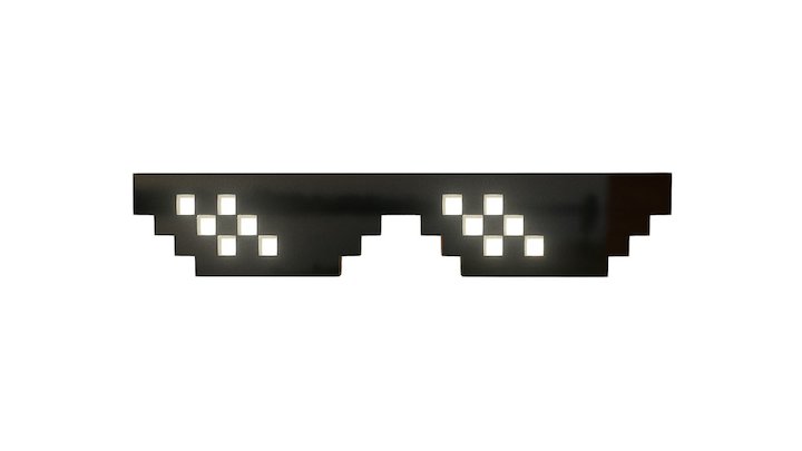 Deal With It Sunglasses – Free 3D Model STL