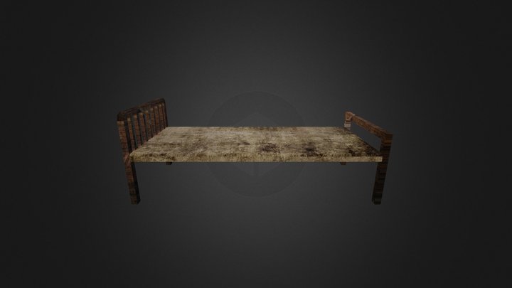 Dirty Bed 3D Model