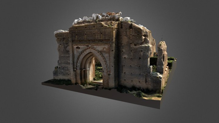 Ermita de Castilleja de Talhara. Benacazón 3D Model