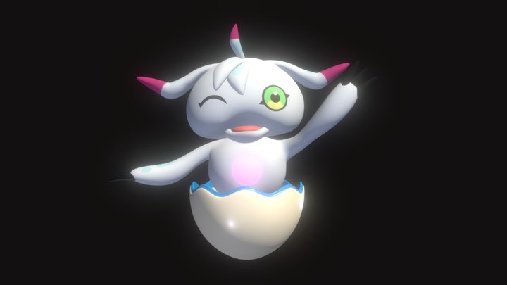 Ukkomon 3D Model