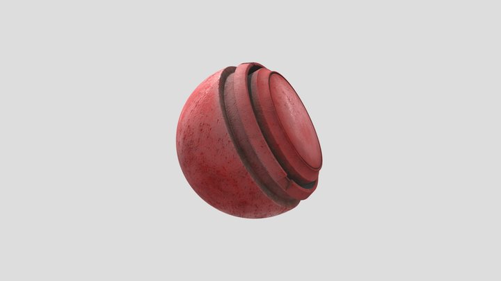 Shader Ball 3D Model
