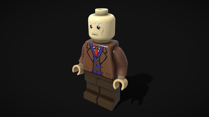 Lego Character FREE Low Poly 3D Model