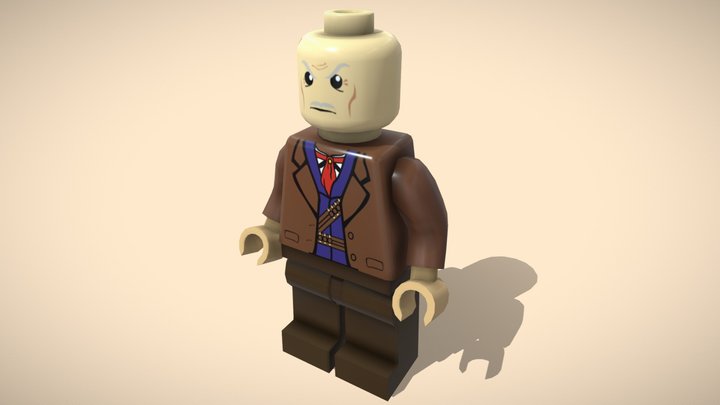 Lego Character FREE Low Poly 3D Model