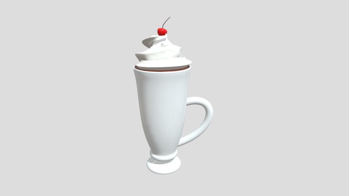 ice cream cup 3D Model