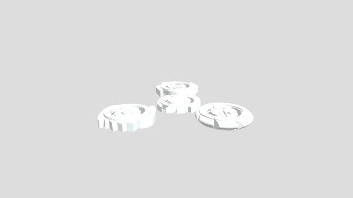 Beyblade battle kit (layers only) 3D Model