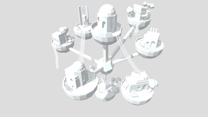 Santorimium Santomium 3D Model