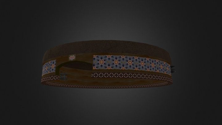 Ornate Kushik 3D Model