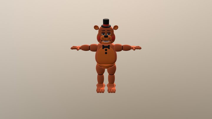 Toy Freddy 3D Model