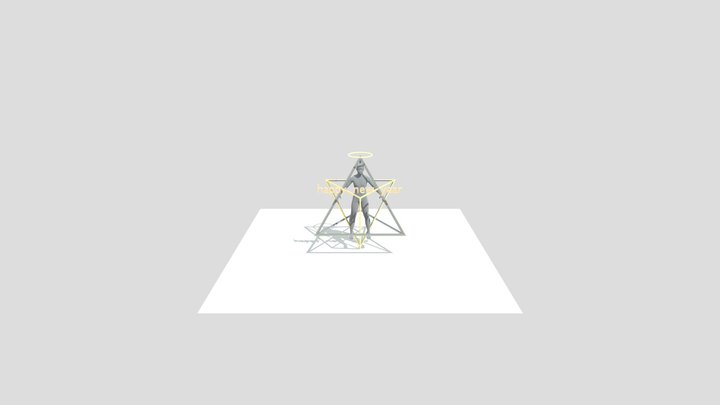 Glowing man~グローマン 3D Model