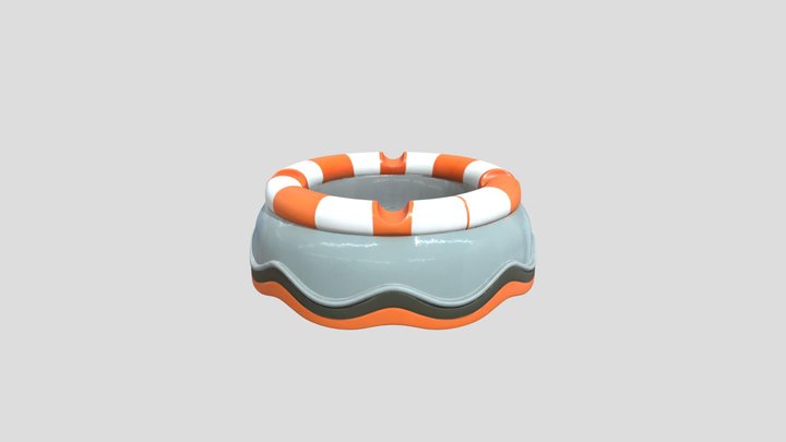 Lifesaver Bowl 3D Model