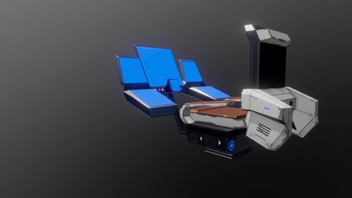 Cockpit 3D Model
