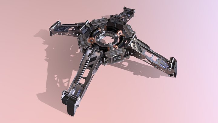 Tachyon enhancer From CW: The Flash (Outdated) 3D Model