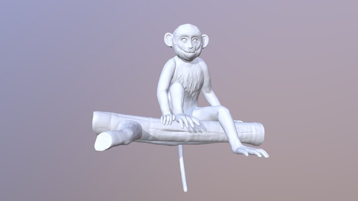 Monkey 3D Model