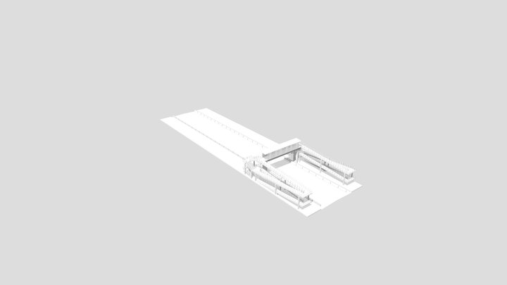 PASSARELA Simples15m-FINALIZADA(1)- Vista3D-{3D} 3D Model