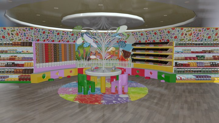 Candy store 2 – Gratis 3D-model STL