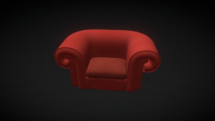 Couch The Crux 3D Model