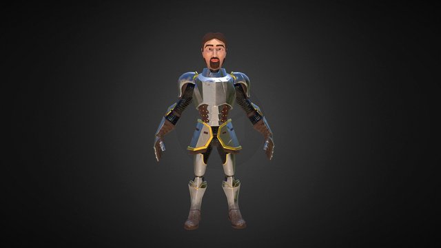 Knight Alex 3D Model