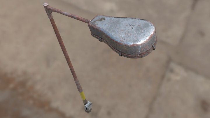 Street Lamp Game Asset 3D Model