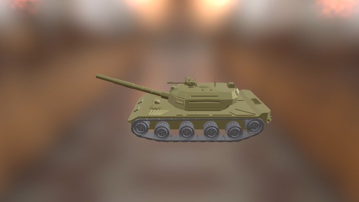 Tank Model 3D Model
