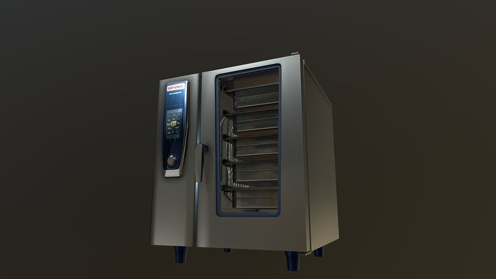 Rational Combi Oven 3D Model