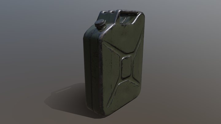 Jerry Can 3D Model